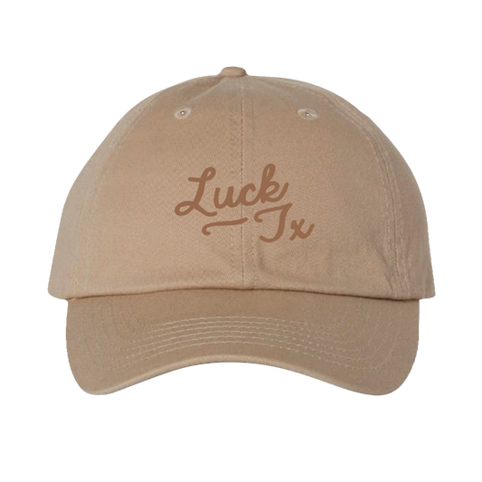 Luck Reunion | Embroidered Dad Hat - Tan